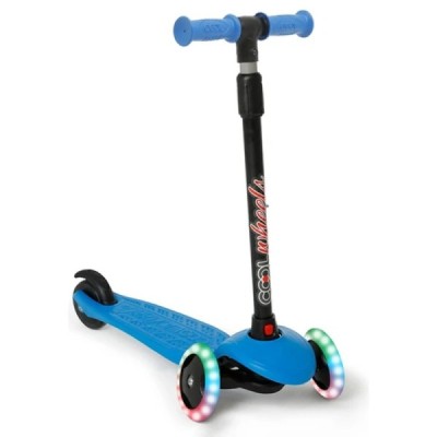 Cool Wheels Star Işıklı 3 Tekerlekli Çocuk Scooter MAVİ