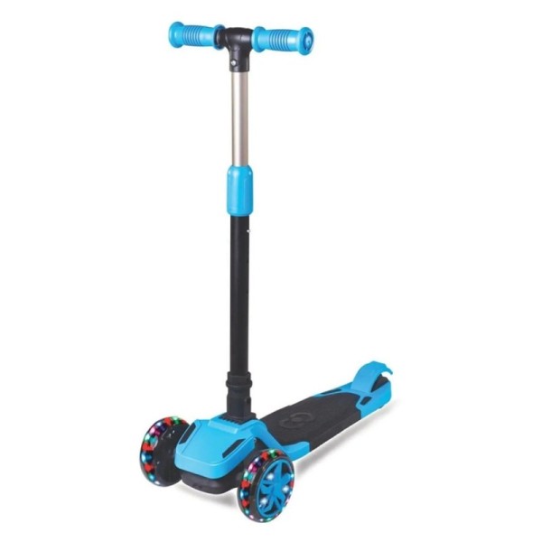 Cool Wheels Tulpar Işıklı Katlanır Scooter MAVİ