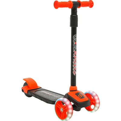 Cool Wheels Twist 3+ Işıklı Yüksekliği Ayarlanabilir Scooter TURUNCU