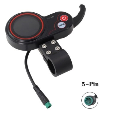 LCD Gösterge Ekranı ve Gaz Kolu (5 Pimli)